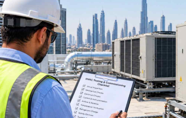 HVAC testing and commissioning checklist